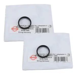 2x ELRING Kr&uuml;mmerdichtung Ansaugkr&uuml;mmer 915.769 MERCEDES W202 W124 W210 200-250D