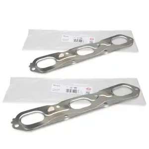 2x ELRING Kr&uuml;mmerdichtung Abgaskr&uuml;mmer PORSCHE 996 3.4 Carrera + BOXSTER CAYMAN