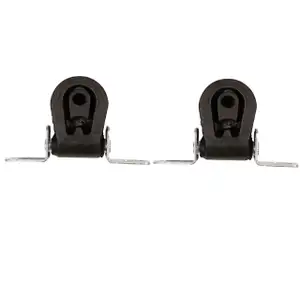 2x Halter Auspuff Gummihalter AUDI A3 8L SEAT IBIZA 2 LEON VW GOLF 3 4 POLO T4