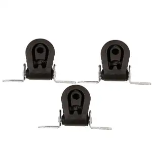 3x Halter Auspuff Gummihalter AUDI A3 8L SEAT IBIZA 2 LEON VW GOLF 3 4 POLO T4
