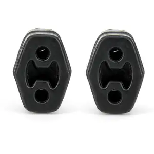 2x Halter Auspuff Gummi Aufh&auml;ngung AUDI A1 A2 A3 FORD SEAT SKODA VW GOLF POLO