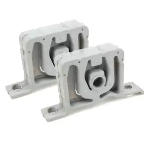 2x Halter Auspuff Schalld&auml;mpferhalter Aufh&auml;ngung Audi A3 Q3 TT VW Golf 4 Tiguan