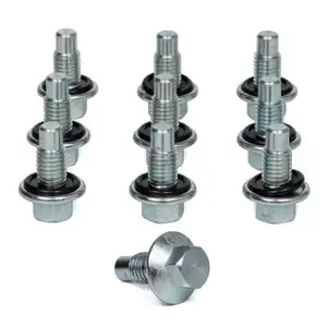10x &Ouml;lablassschraube Verschlussschraube &Ouml;lwanne M12x1,75 L&auml;nge 16 mm f&uuml;r OPEL