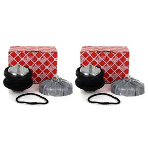 2x FEBI 26482 Motorlager MERCEDES-BENZ VIANO VITO W639 mit Luftfederung vorne