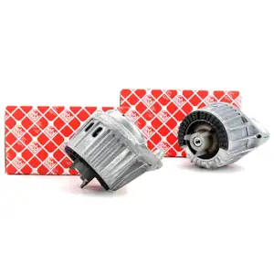 2x FEBI Motorlager Motorhalter Hydrolager Mercedes W204 C218 X218 W212 vorne