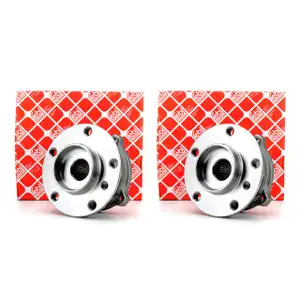 2x FEBI Radnabe Radlager 28491 5-Loch vorne links rechts BMW X5 E70 / X6 E71 E72