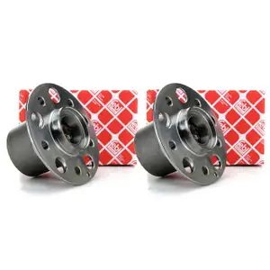 2x FEBI Radnabe Radlager 38652 Mercedes CLS C218 X218 E-Klasse W212 S212 vorne