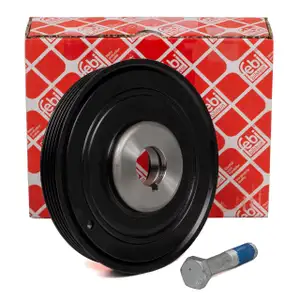 FEBI Riemenscheibe Kurbelwelle PEUGEOT BOXER EXPERT CITROEN JUMPER 1.9 D 2.0 HDi