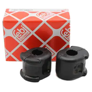 2x FEBI Stabilisatorlager VW GOLF 1 JETTA 1 SCIROCCO (53 53B) 1.5 1.6 1.8 vorne