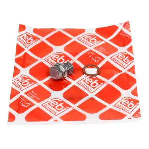 FEBI 12341 &Ouml;lablassschraube Verschlussschraube &Ouml;lwanne M12x1,5mm MERCEDES-BENZ