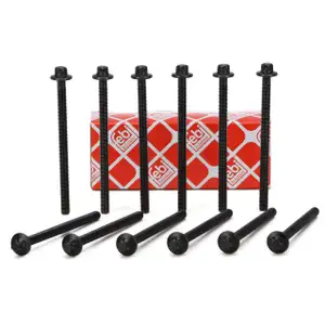 12x FEBI 21404 Zylinderkopfschraube M8x1,25 OPEL AGILA ASTRA CORSA MERIVA TIGRA
