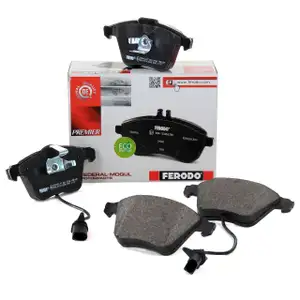 FERODO FDB1629 Bremsbel&auml;ge + Wako AUDI A4 B6 B7 A6 C5 C6 A8 4E SEAT EXEO vorne