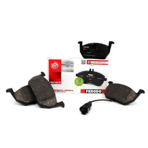 FERODO Bremsbel&auml;ge + Wako f&uuml;r Seat Leon Skoda Octavia VW Sportsvan Golf 7 vorne