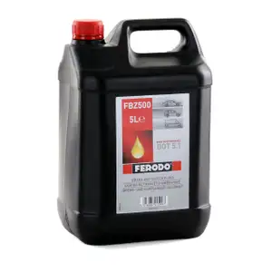 FERODO Bremsfl&uuml;ssigkeit Kupplungsfl&uuml;ssigkeit DOT 5.1 FBZ500 - 5L 5 Liter