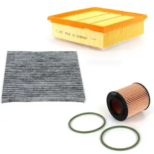Inspektionskit Filterpaket Filterset f&uuml;r Fiat Grande Punto (199) 1.9D Multijet