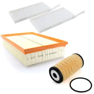 Inspektionskit Filterpaket 3-tlg OPEL Movano B RENAULT Master III 2.3 DIESEL