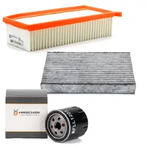 Inspektionskit Filterpaket Filterset f&uuml;r DACIA DOKKER + LODGY 1.5 dCi 75 / 90 PS