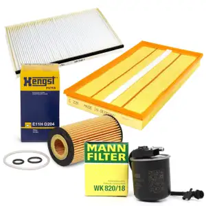 Filterset 4-tlg MERCEDES Viano CDI 2.0 CDI 2.2 Vito / Mixto 110/113/116CDI W639 OM651