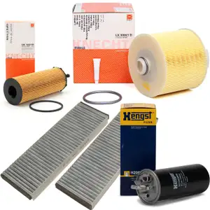 Inspektionskit Filterpaket Filterset f&uuml;r Audi A6 (4F C6) 2.7TDI 3.0TDI 163-233PS