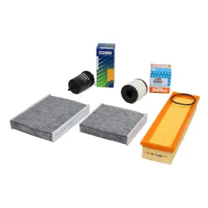 Inspektionskit Filterpaket Filterset f&uuml;r PEUGEOT 207 + 207 SW 1.4 73 PS