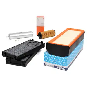 Inspektionskit Filterpaket f&uuml;r BMW X5 E70 F15 F85 X6 E71 E72 F16 F86 M50d 381 PS