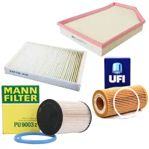Filterpaket Filterset f&uuml;r VOLVO S80 II V70 III XC60 XC70 II 2.4 D D5