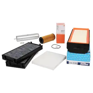 Inspektionskit Filterpaket f&uuml;r BMW X5 E70 F15 F85 X6 E71 E72 F16 F86 M50d 381 PS