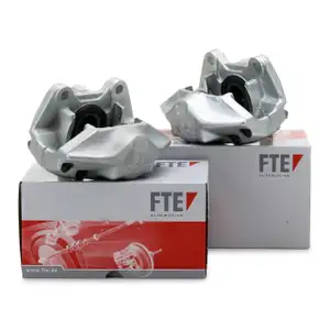2x FTE Bremssattel f&uuml;r PORSCHE 911 2.7 S/SC Carrera + 3.0 SC / Carrera vorne