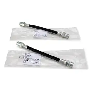 2x FTE Bremsschlauch f&uuml;r PORSCHE 924 2.0 2.5 + 944 2.5 2.7 3.0 + 968 3.0 hinten