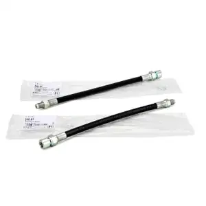 2x FTE Bremsschlauch f&uuml;r PORSCHE 356 B 1600 01.1960-12.1962 + C 1600 / SC hinten