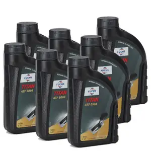 FUCHS Getriebe&ouml;l Automatikgetriebe&ouml;l TITAN ATF 6008 - 7x 1L 1 Liter