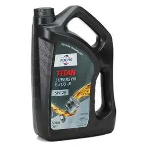 FUCHS Motor&ouml;l &Ouml;L TITAN SUPERSYN F ECO-B 5W-20 5W20 FORD WSS-M2C948-B - 5 Liter