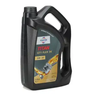 FUCHS Motor&ouml;l TITAN GT1 Flex 34 5W-30 5W30 MB 226.51 229.51 RN0720 - 5L 5 Liter