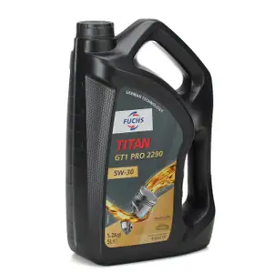 FUCHS Motor&ouml;l &Ouml;l TITAN GT1 PRO 2290 5W-30 5W30 ACEA C2 PSA B71 2290 - 5L 5 Liter