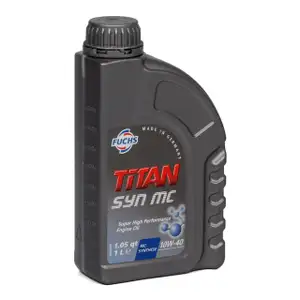FUCHS MOTOR&Ouml;L TITAN SYN MC 10W40 ACEA A3/B4 MB 229.3 VW 501.01 505.00 - 1 Liter
