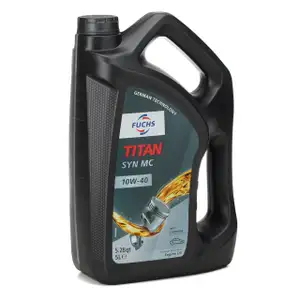 FUCHS MOTOR&Ouml;L TITAN SYN MC 10W40 ACEA A3/B4 MB 229.3 VW 501.01 505.00 - 5 Liter