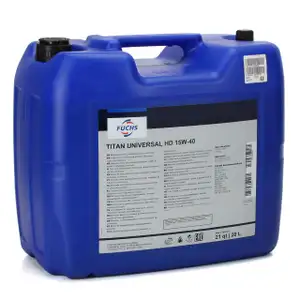 FUCHS Motor&ouml;l &Ouml;l TITAN UNIVERSAL HD ACEA A3/B3/B4 15W-40 15W40 20 L 20 Liter