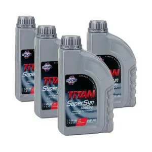 FUCHS Motor&ouml;l &Ouml;L TITAN SUPERSYN LONGLIFE 0W30 MB 229.5 VW 502/505.00 - 4 Liter