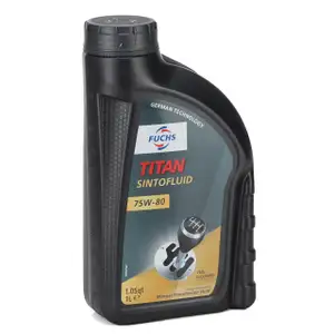 FUCHS Getriebe&ouml;l Schaltgetriebe&ouml;l TITAN Sintofluid SAE 75W-80 API GL-5 - 1 Liter