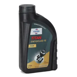 FUCHS Getriebe&ouml;l Schaltgetriebe&ouml;l TITAN Sintofluid FE SAE 75W API GL-4 - 1 Liter