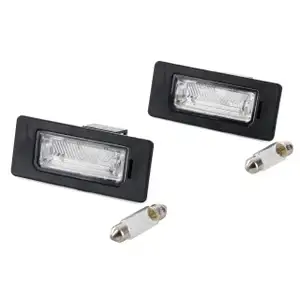 2x Kennzeichenleuchte + Gl&uuml;hlampe AUDI A4 A6 SKODA VW Passat Variant 3C5