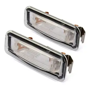 2x Kennzeichenleuchte Nummernschildleuchte f&uuml;r Ford Focus I MK1 10.1998-11.2004