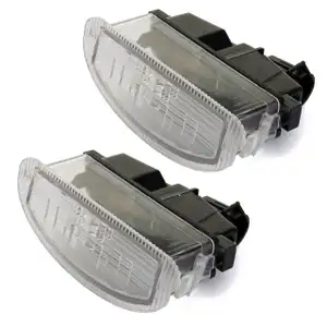 2x Kennzeichenleuchte Nummernschildleuchte f&uuml;r Renault Clio 2 Twingo ab 09.1998