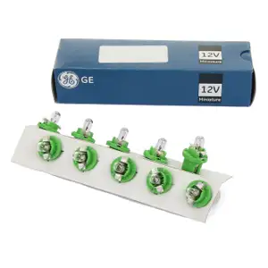 10x GE LIGHTING T5 B8.5d Innenraumbeleuchtung Instrumenten Tacho Cockpit Lampen