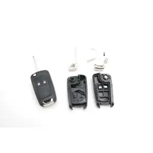 1x Schl&uuml;sselgeh&auml;use + Schl&uuml;sselrohling 2-Tasten OPEL Astra J Insignia A