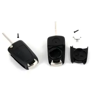 1x Schl&uuml;sselgeh&auml;use + Schl&uuml;sselrohling 2-Tasten OPEL Astra H Corsa D