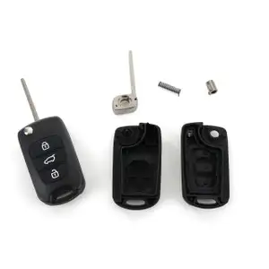 1x Schl&uuml;sselgeh&auml;use + Schl&uuml;sselrohling 3-Tasten KIA Pro / Ceed'D Picanto Sorento I