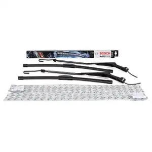 2x AIC Frontwischerarm + BOSCH Wischerbl&auml;tter AR801S MERCEDES SPRINTER vorne