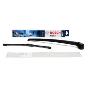 AIC Heckwischerarm + Kappe + BOSCH Wischerblatt A325H AUDI A3 (8PA) SPORTBACK