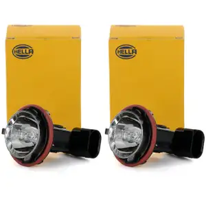 2x HELLA Lampenfassung Halogen Lampe Standlicht H10W f&uuml;r BMW E81 E87 E39 E63 E64